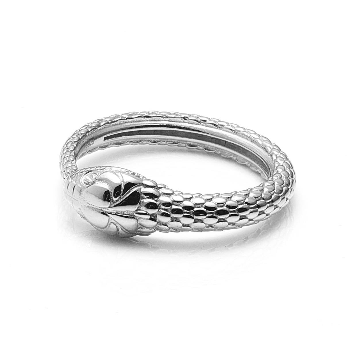 Silk & Steel Infinity Ring